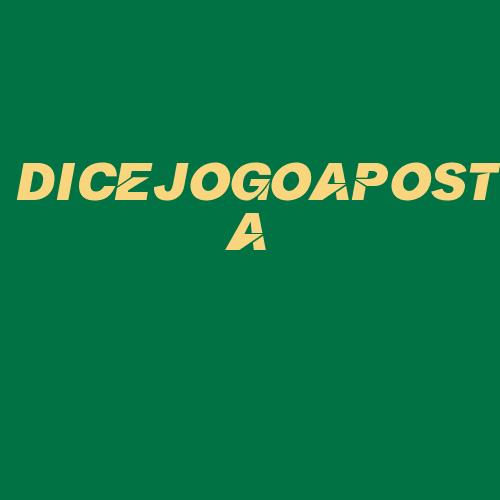 Logo da DICEJOGOAPOSTA